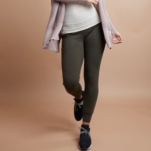 NWT SAVVI Noor Jogger Olive Size Small